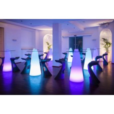 Tavoli illuminati - PEAK Table Lighted diam.70 h.50 LIGHT WHITE - Slide