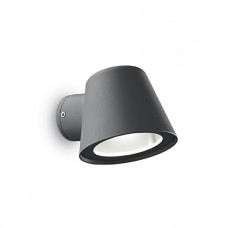 LAMPADA DA PARETE 1 LUCE - Ideallux - GAS_AP1_NERO