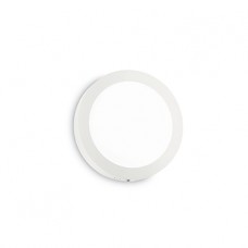 LAMPADA DA PARETE 1 LUCE - Ideallux - UNIVERSAL_18W_ROUND_BIANCO