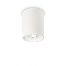 LAMPADA DA SOFFITTO 1 LUCE - Ideallux - OAK_PL1_ROUND_CEMENTO